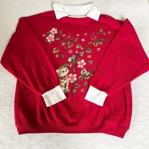 Vintage Crew Neck 🐱